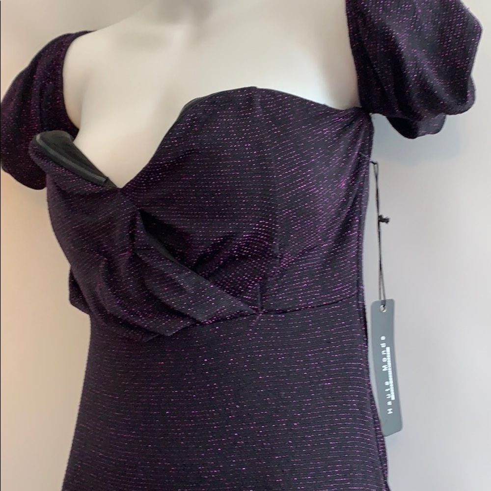 Haute Monde Young Shimmering Party Dress